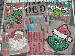 Ready to Press Custom Direct To Film (DTF) Christmas Transfers - Print On Demand Services